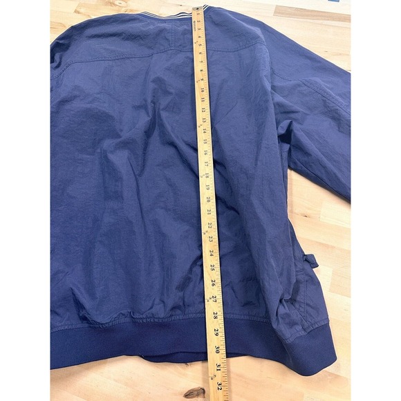 Vintage 90’s Nike White Tag Middle Check Blue Windbreaker Men Size 2XL - Picture 6 of 9